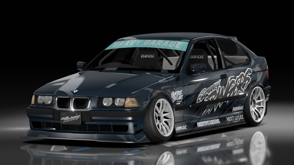 - AiO.v2 - GravyGarage BMW E36 Compact, skin gravy