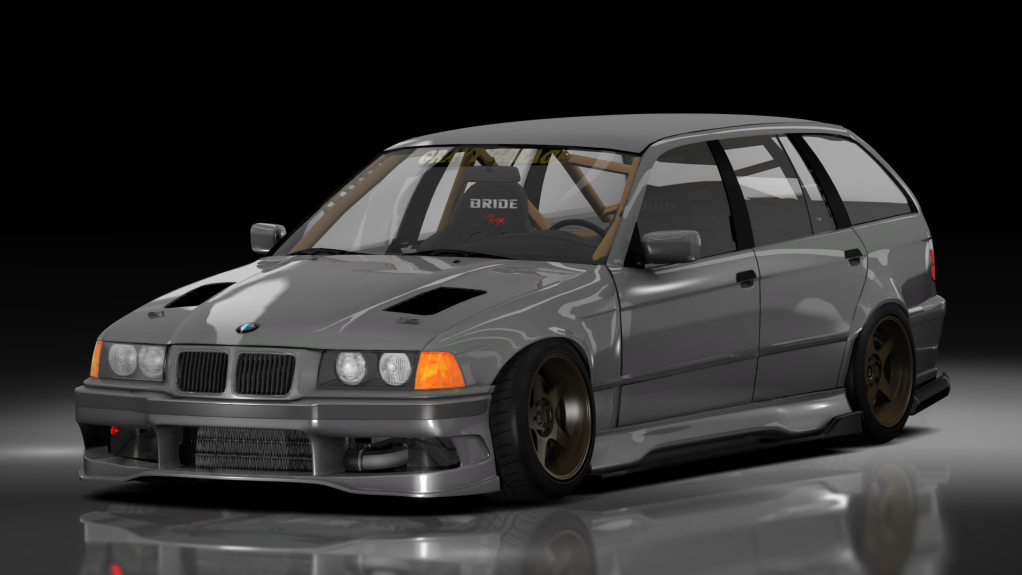 - AiO.v2 - GravyGarage BMW E36 Touring, skin Grey