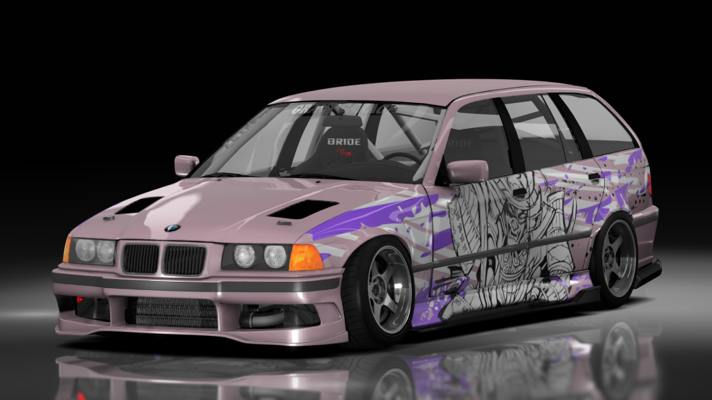 - AiO.v2 - GravyGarage BMW E36 Touring, skin Violent Angle