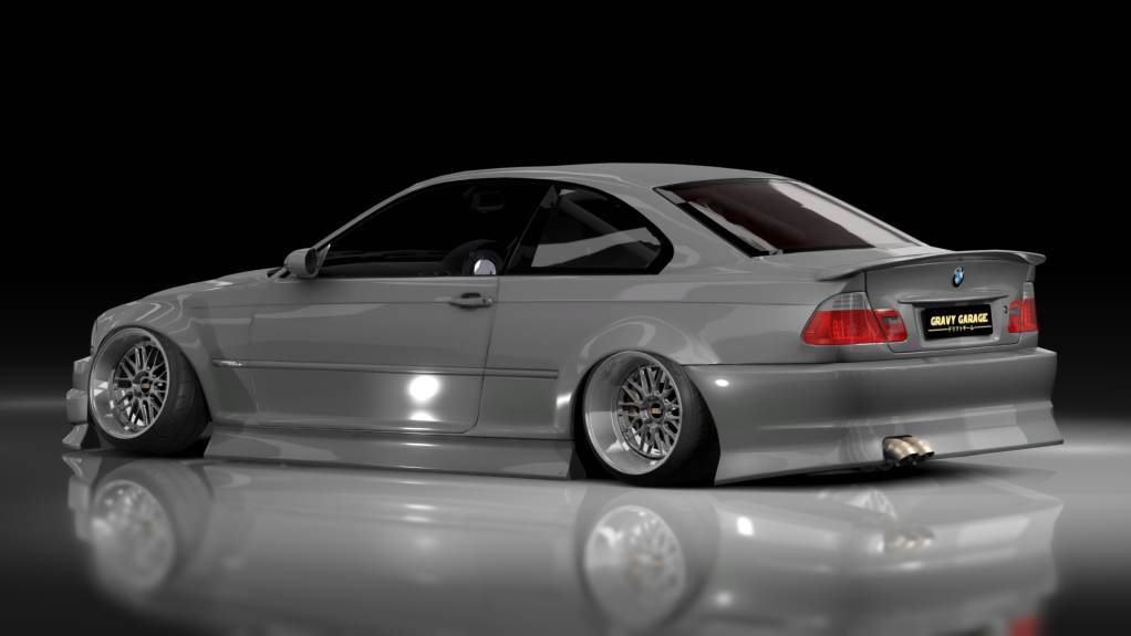 - AiO.v2 - GravyGarage BMW E46, skin Grey