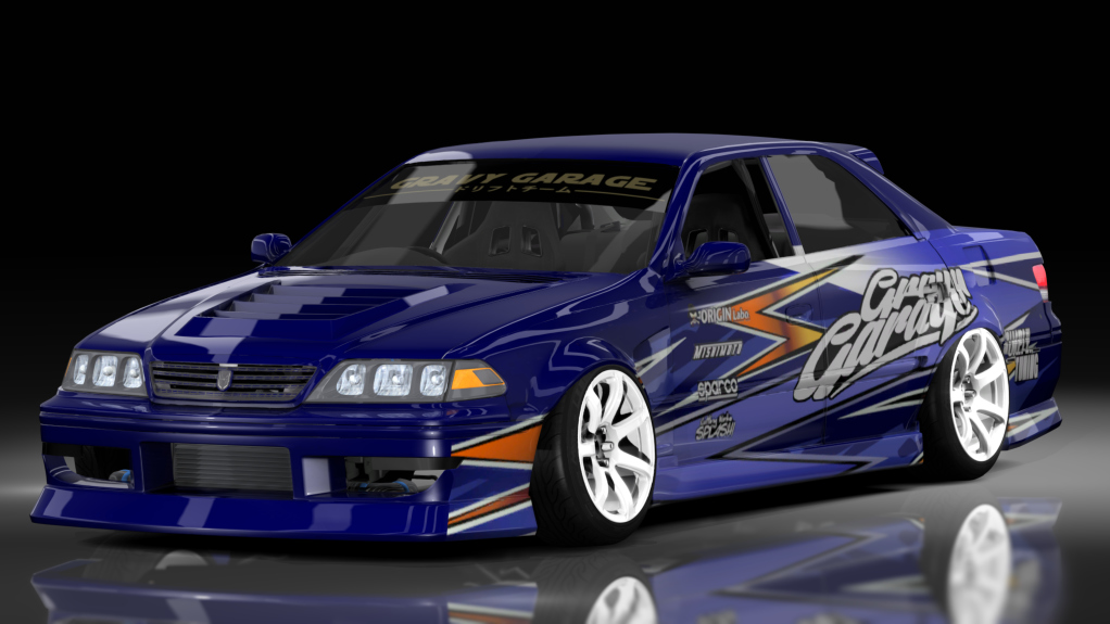 - AiO.v2 - GravyGarage Toyota JZX100, skin Gravy Blue