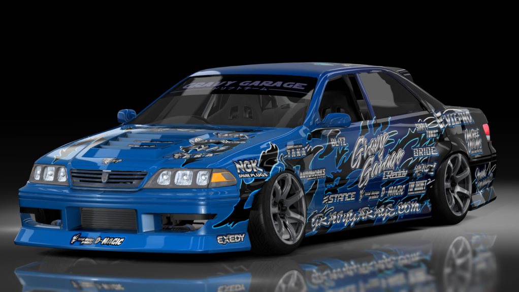 - AiO.v2 - GravyGarage Toyota JZX100, skin New Blue