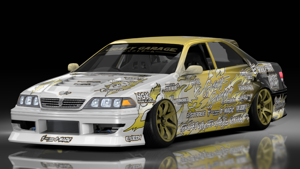 - AiO.v2 - GravyGarage Toyota JZX100, skin New Gold