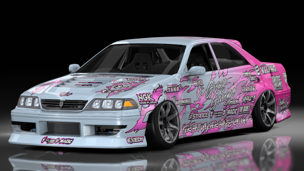 - AiO.v2 - GravyGarage Toyota JZX100, skin New Pink