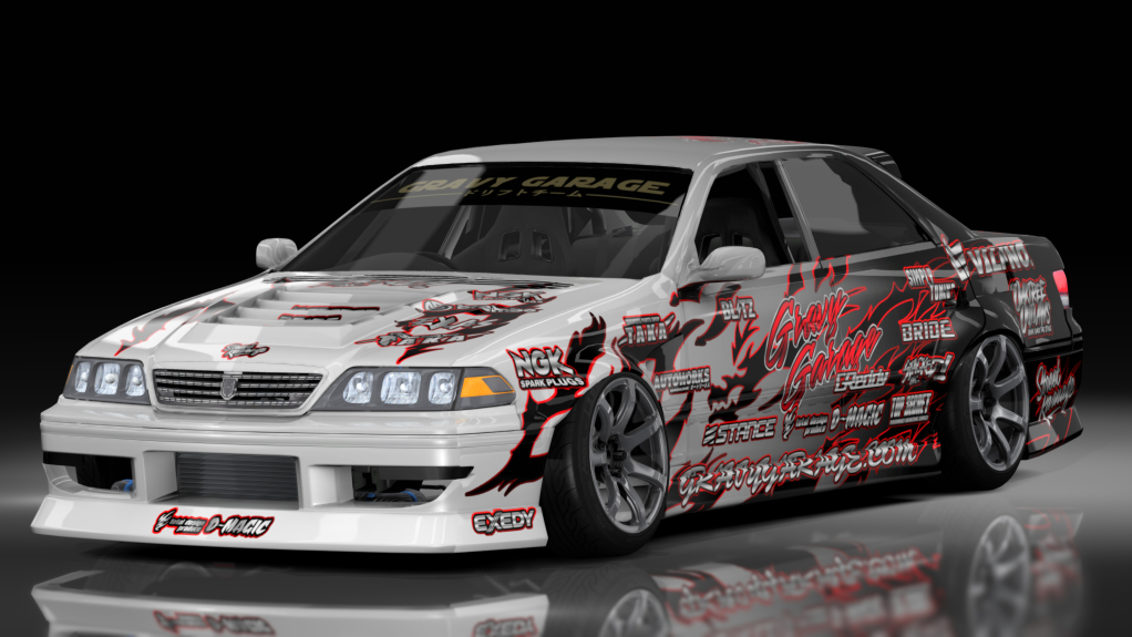 - AiO.v2 - GravyGarage Toyota JZX100, skin New White