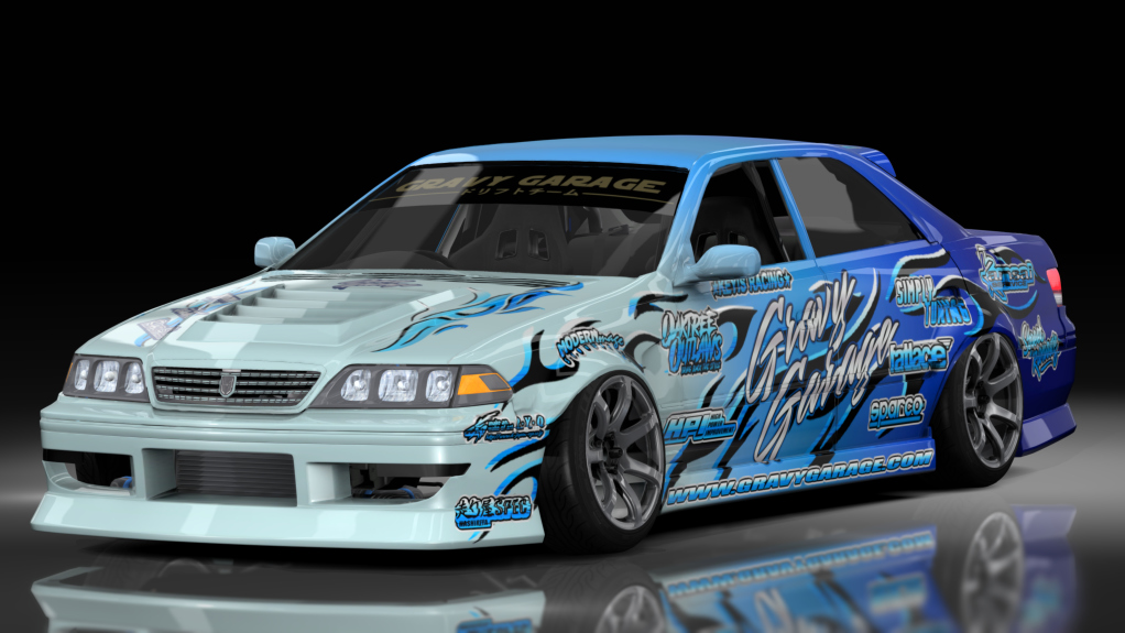 - AiO.v2 - GravyGarage Toyota JZX100, skin Official Blu