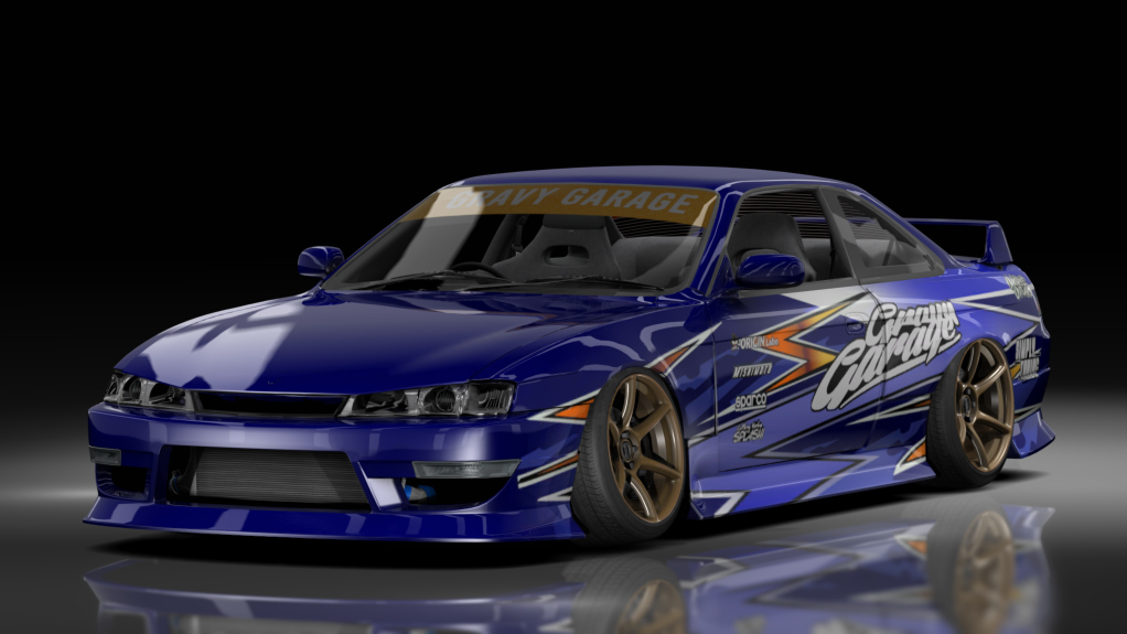 - AiO.v2 - GravyGarage Nissan S14 Draper, skin Gravy