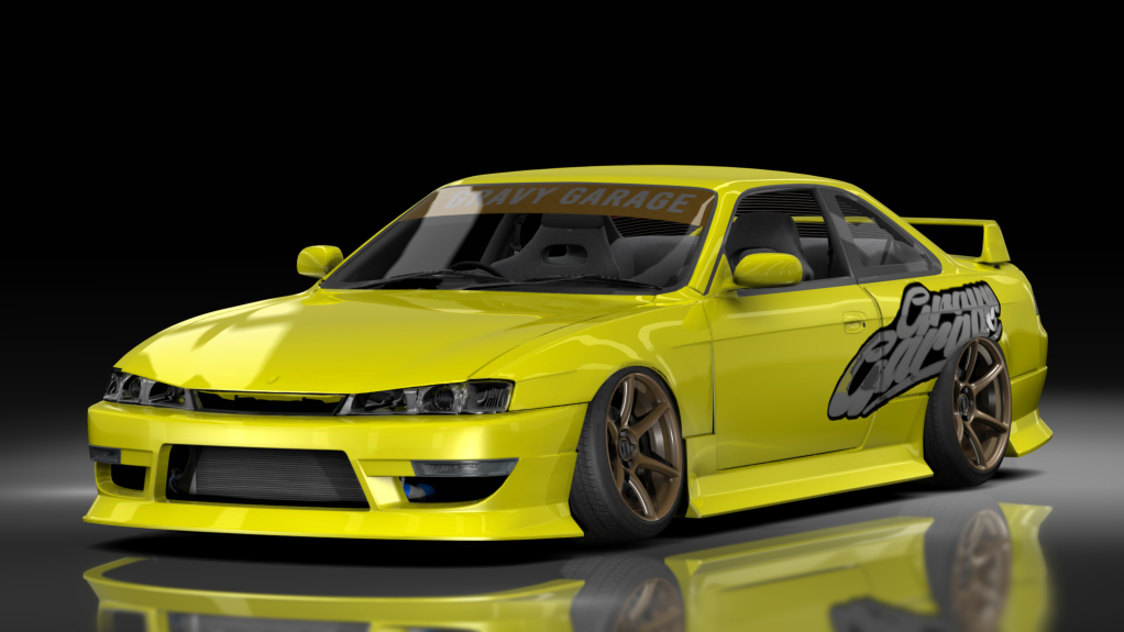 - AiO.v2 - GravyGarage Nissan S14 Draper, skin yellow