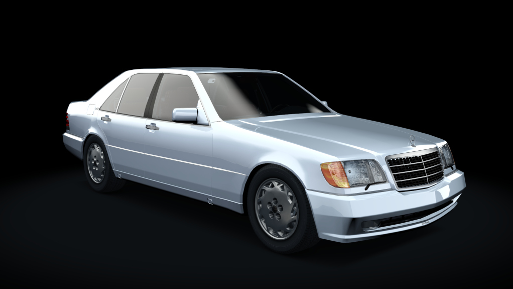 Mercedes-Benz 600L 7.0 AMG, skin Brilliant_White