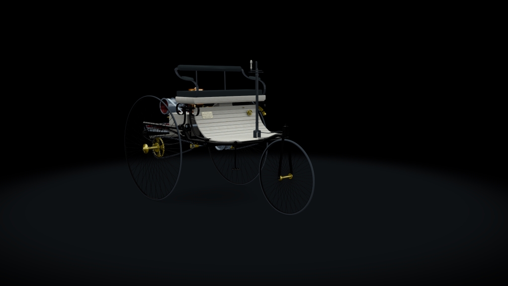 Mercedes-Benz Patent-Motorwagen, skin 1_black