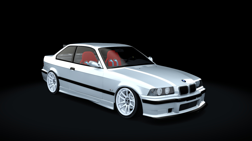 BMW E36 328i Cryms, skin white