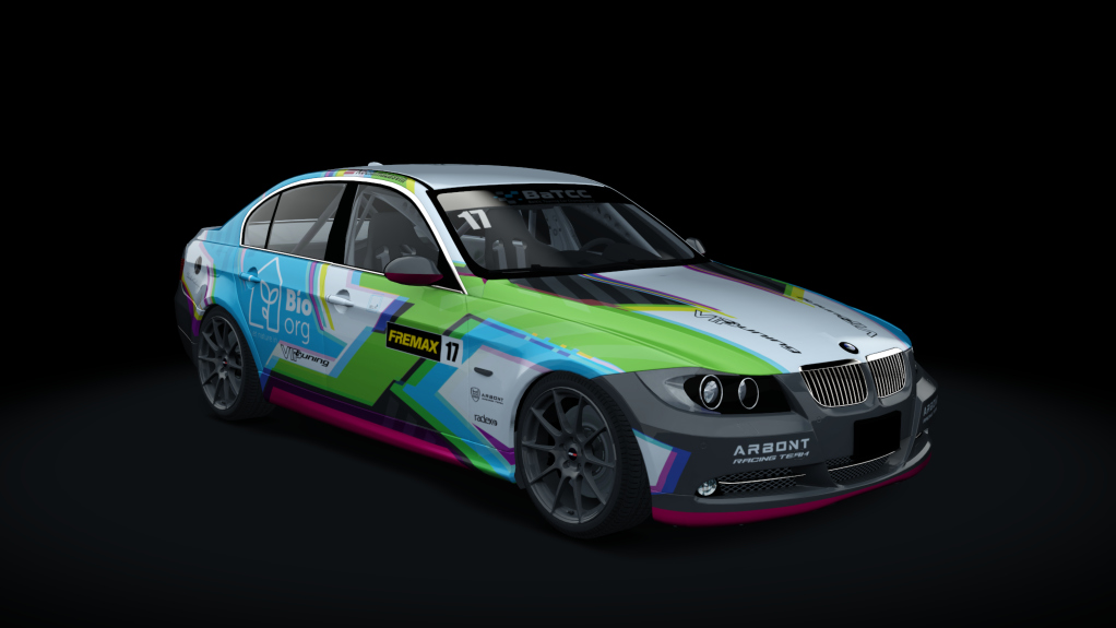 BMW E90 325i BaTCC, skin 17_Koclamazasvili