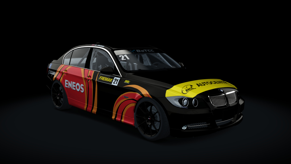 BMW E90 325i BaTCC, skin 21_Mezaks