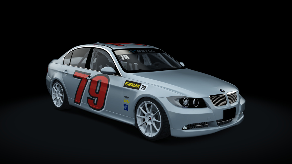 BMW E90 325i BaTCC, skin 79_Berzins