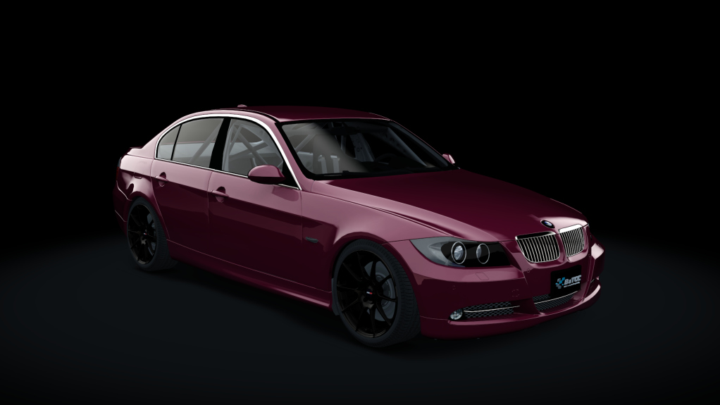 BMW E90 325i BaTCC, skin Barbera_Red