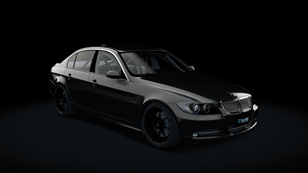 BMW E90 325i BaTCC, skin Black_Sapphire_metallic