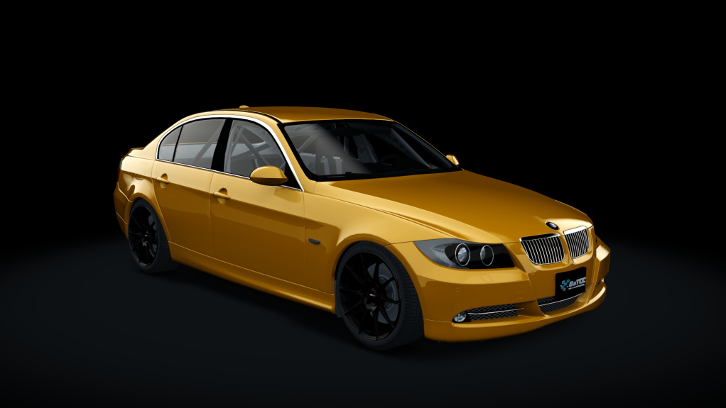 BMW E90 325i BaTCC, skin Orange