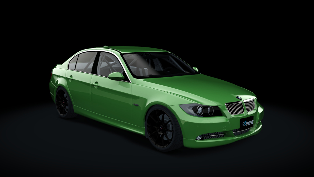 BMW E90 325i BaTCC, skin Power_Green