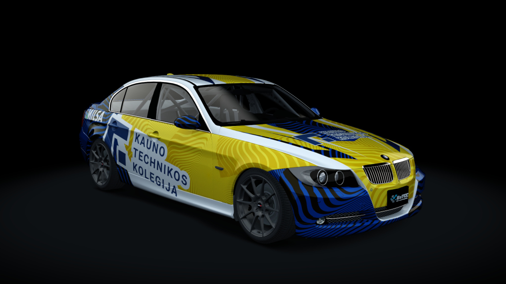 BMW E90 325i BaTCC 24 JK, skin KTK_2024