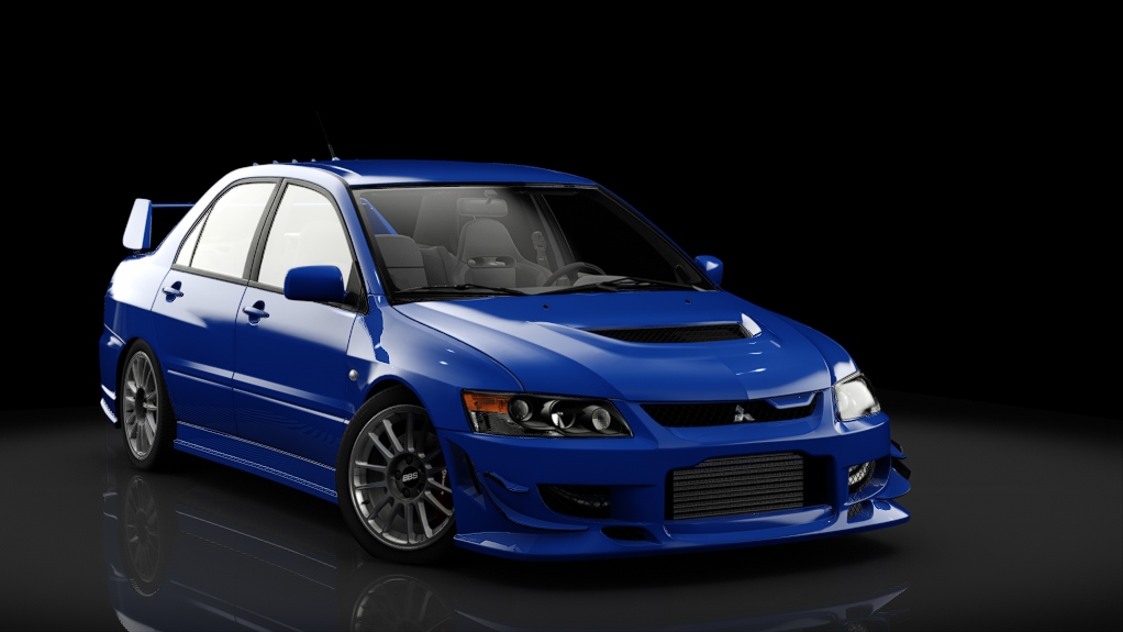 Mitsubishi Lancer Evo IX MR, skin Blue by you