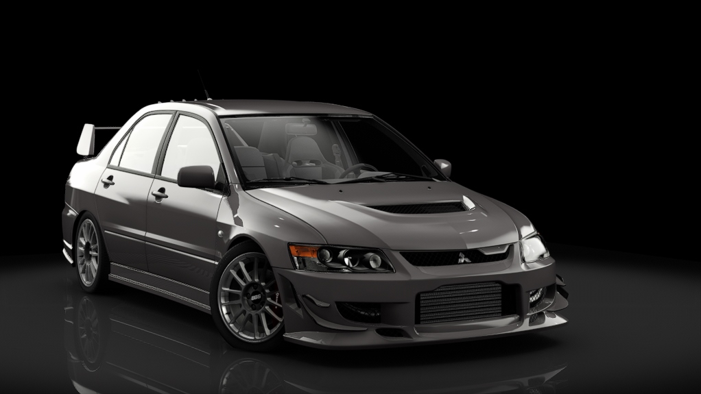 Mitsubishi Lancer Evo IX MR, skin Charcoal Gray