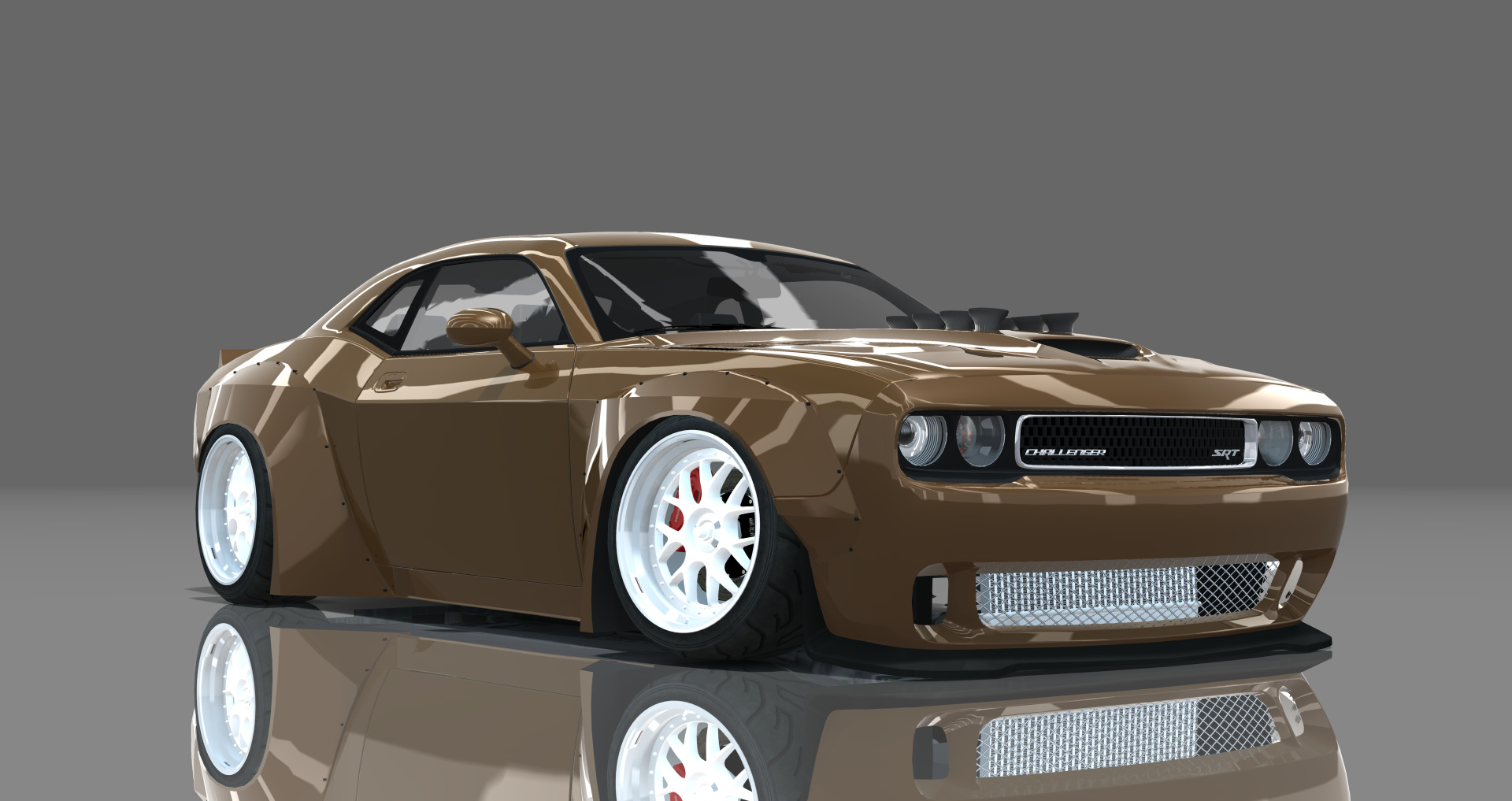 DTP Dodge Challenger SRT8, skin brown