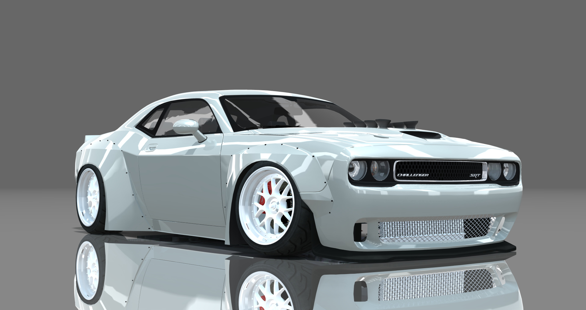 DTP Dodge Challenger SRT8, skin silver
