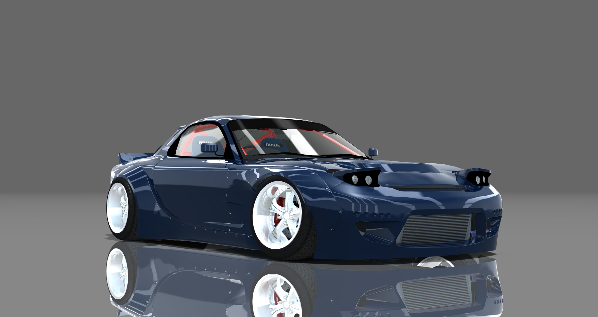 DTP Mazda RX7 FD3SRB, skin darkblue