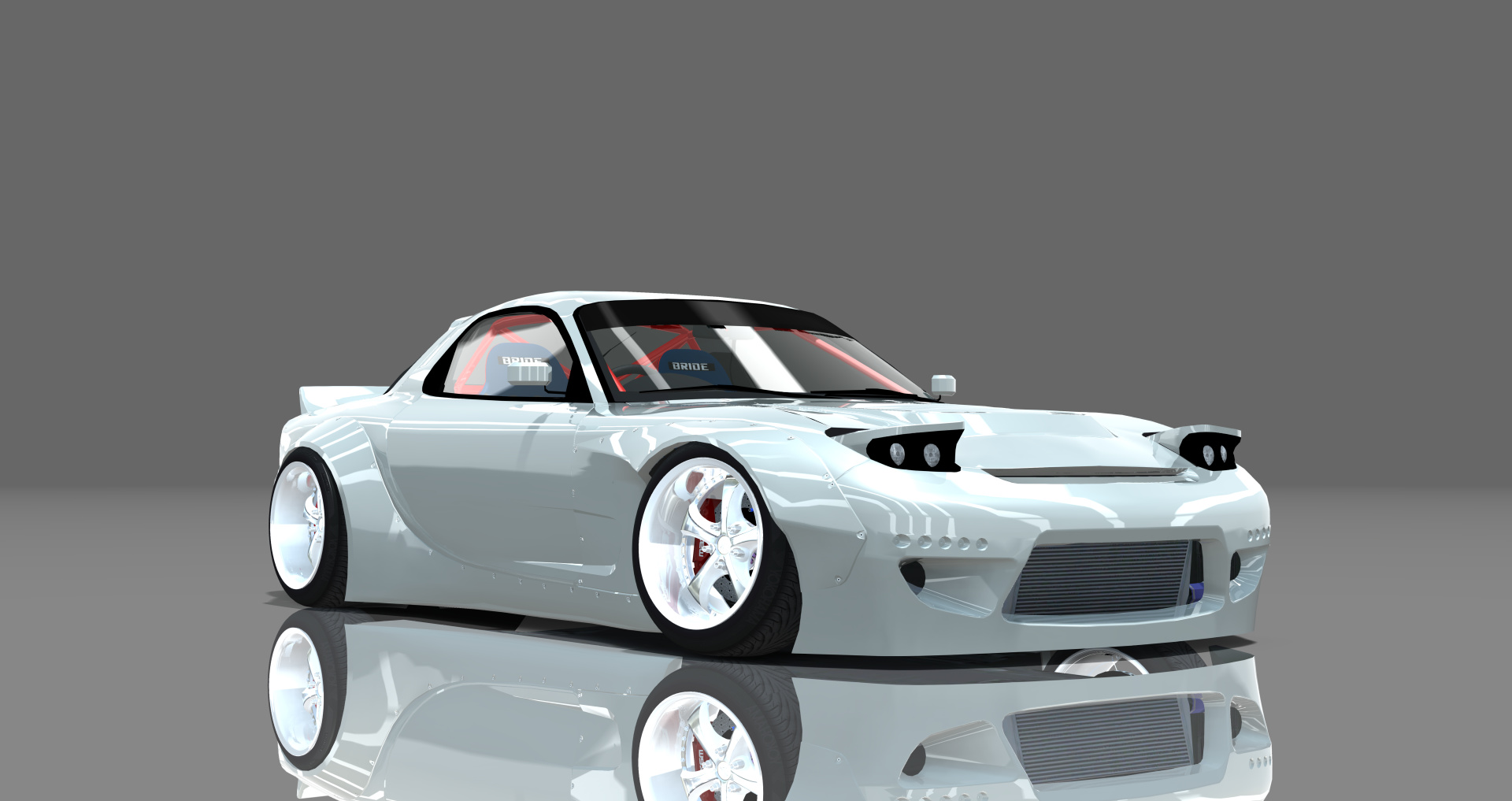 DTP Mazda RX7 FD3SRB, skin silver