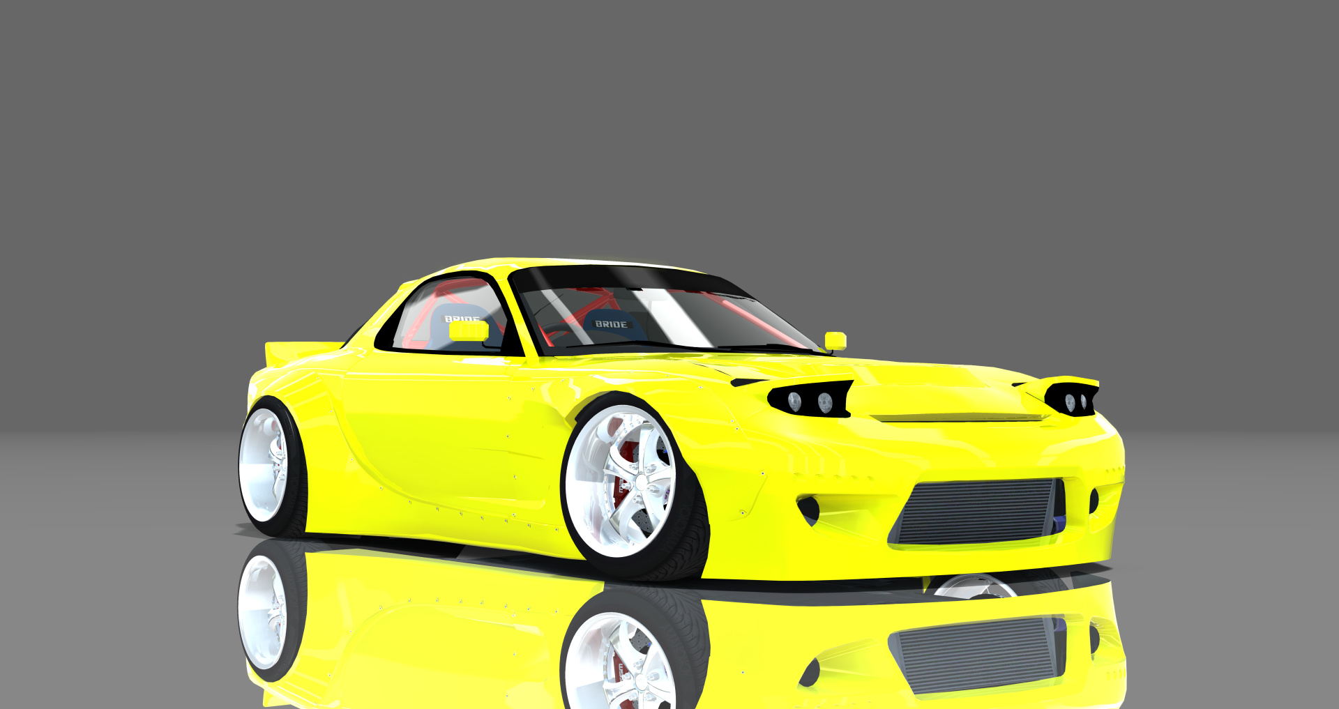 DTP Mazda RX7 FD3SRB, skin yellowstar