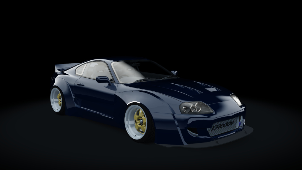 DTP Toyota Supra 2JZ, skin darkblue