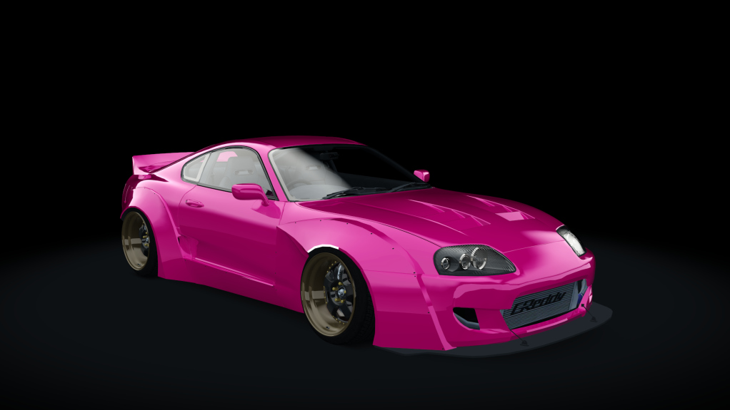 DTP Toyota Supra 2JZ, skin pink