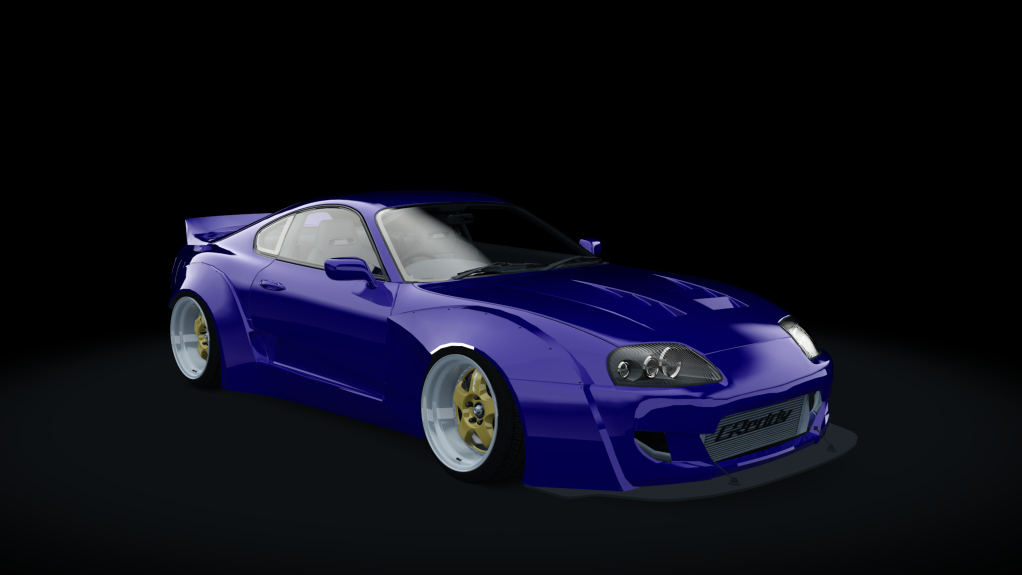 DTP Toyota Supra 2JZ, skin supersonic_blue