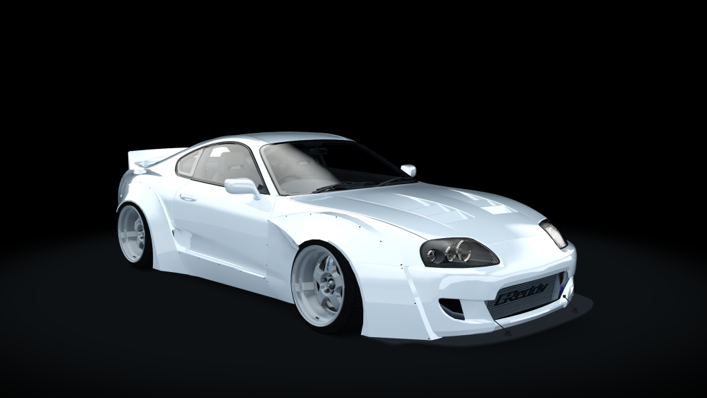 DTP Toyota Supra 2JZ, skin white