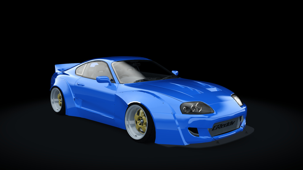 DTP Toyota Supra 2JZ, skin wrbluepearl