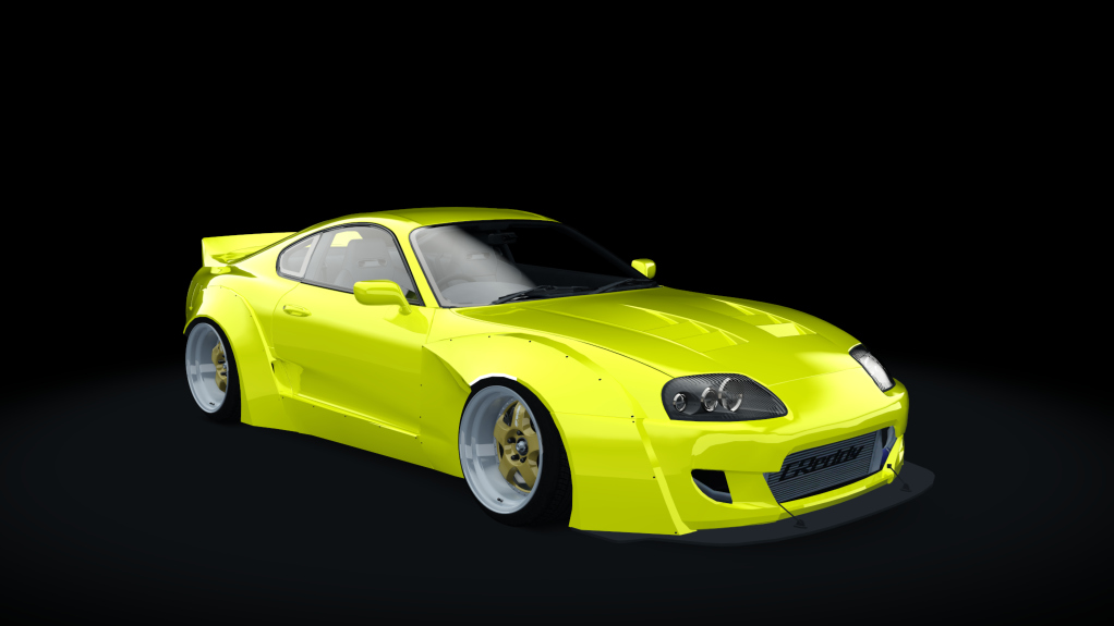DTP Toyota Supra 2JZ, skin yellowstar