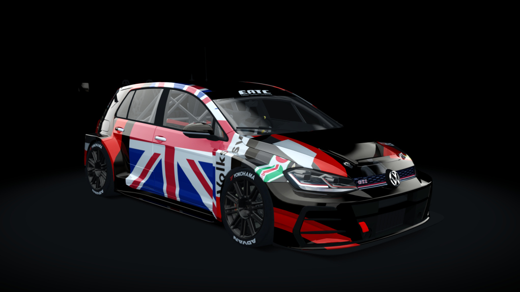 VW Golf GTi TCR'18, skin VWTCR12