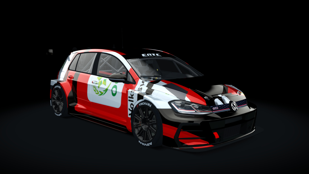 VW Golf GTi TCR'18, skin VWTCR25