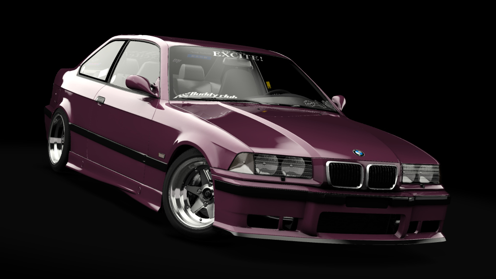 _Excite BMW M3 E36 -V2 EXTENDED-, skin Daytona_Violet