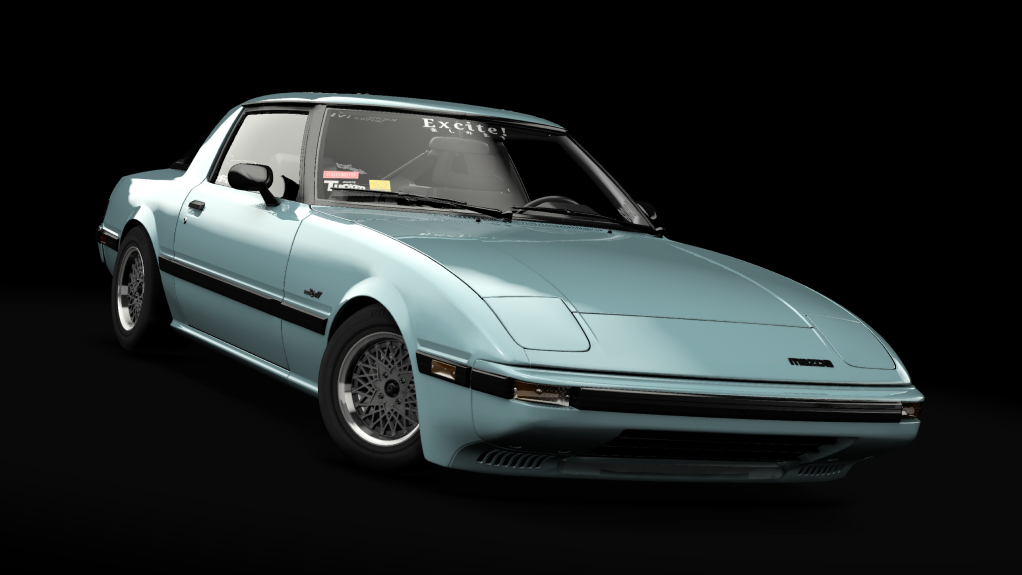 _Excite Mazda RX-7 FB -V2 EXTENDED-, skin Rhyl_Blue