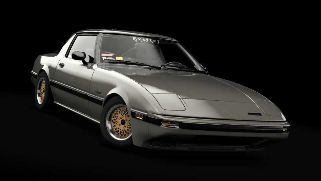 _Excite Mazda RX-7 FB -V2 EXTENDED-, skin Tornado_Silver