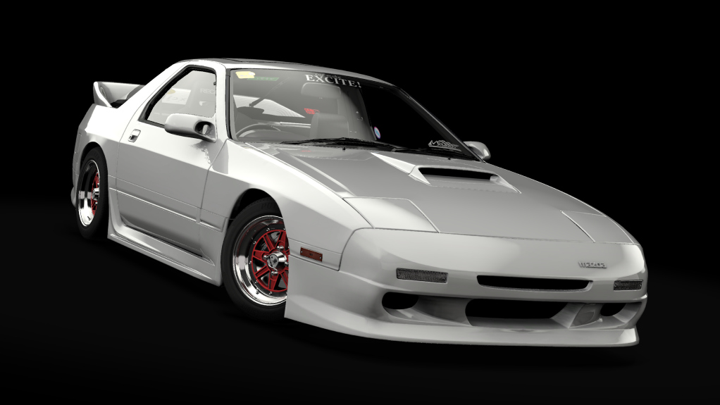 _Excite Mazda RX-7 FC -V2 EXTENDED-, skin Crystal_White