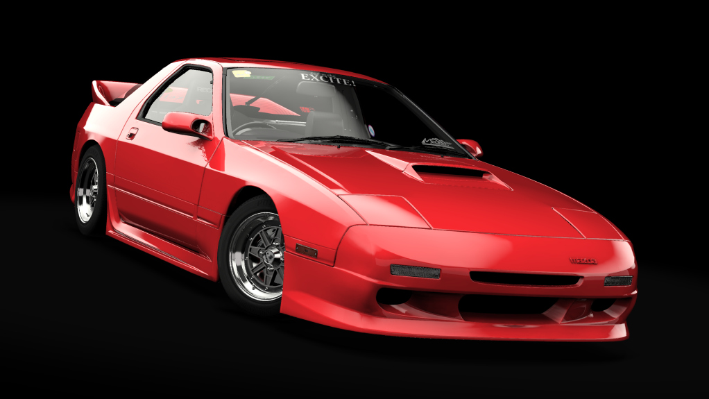 _Excite Mazda RX-7 FC -V2 EXTENDED-, skin Vintage_Red