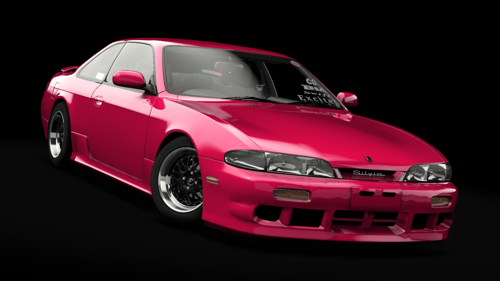_Excite Nissan Silvia S14 -V2 EXTENDED-, skin Ruby_Pearl