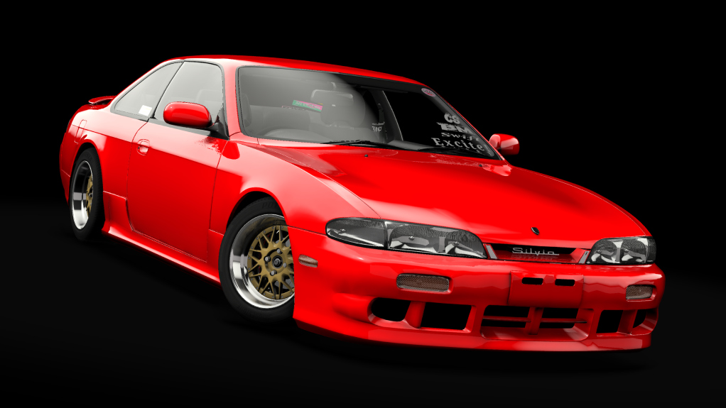 _Excite Nissan Silvia S14 -V2 EXTENDED-, skin Ultra_Red