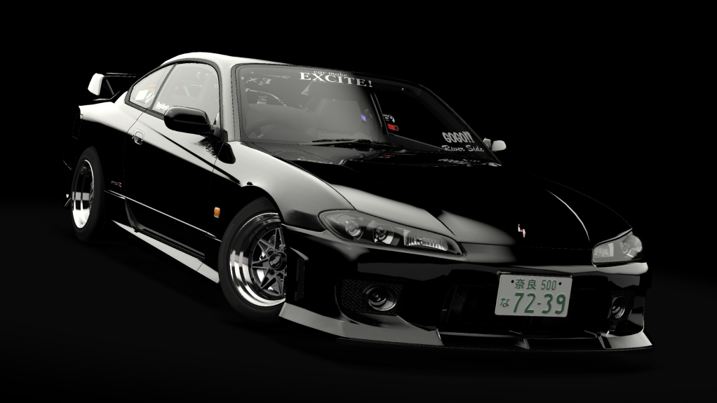 _Excite Nissan Silvia S15 -V2 EXTENDED-, skin Black_Obsidian
