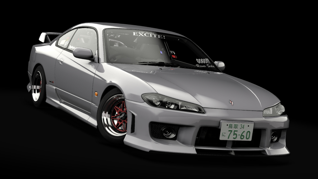 _Excite Nissan Silvia S15 -V2 EXTENDED-, skin Pewter_Metallic