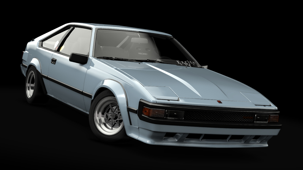 _Excite Toyota Celica Supra MK.II -V2 EXTENDED-, skin Light_Blue