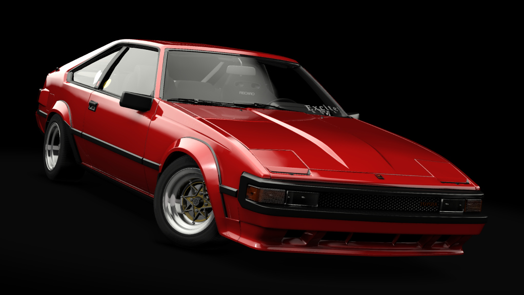 _Excite Toyota Celica Supra MK.II -V2 EXTENDED-, skin Super_Deep_Red