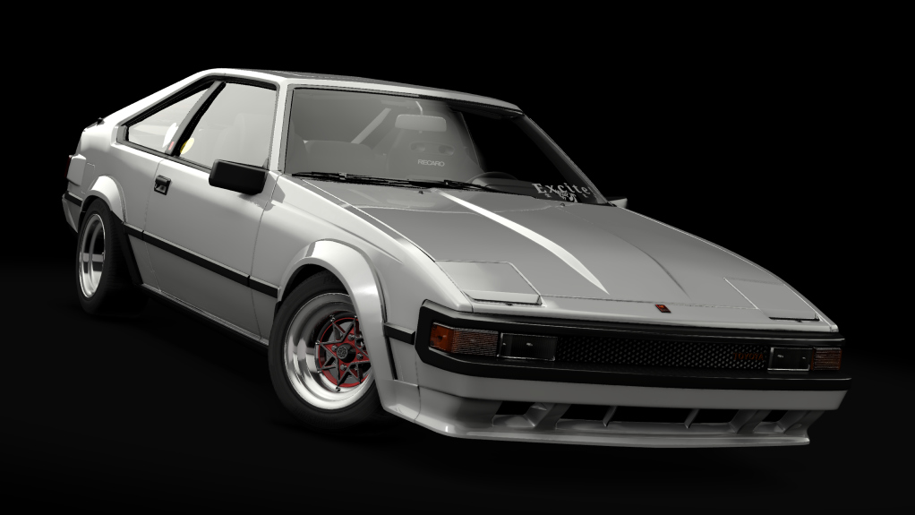 _Excite Toyota Celica Supra MK.II -V2 EXTENDED-, skin Super_Silver
